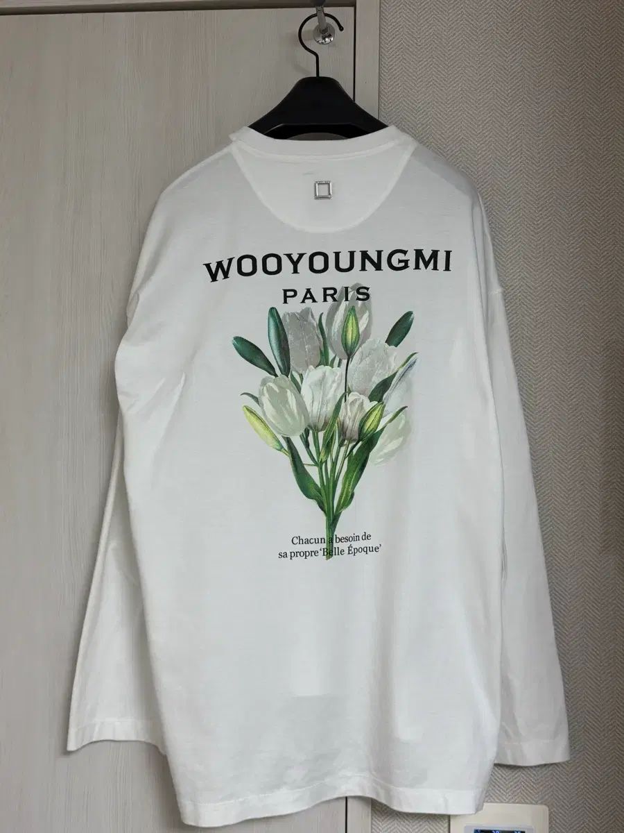 (46) 22ss ウーヨンミ フラワー ロングスリーブ Tシャツ