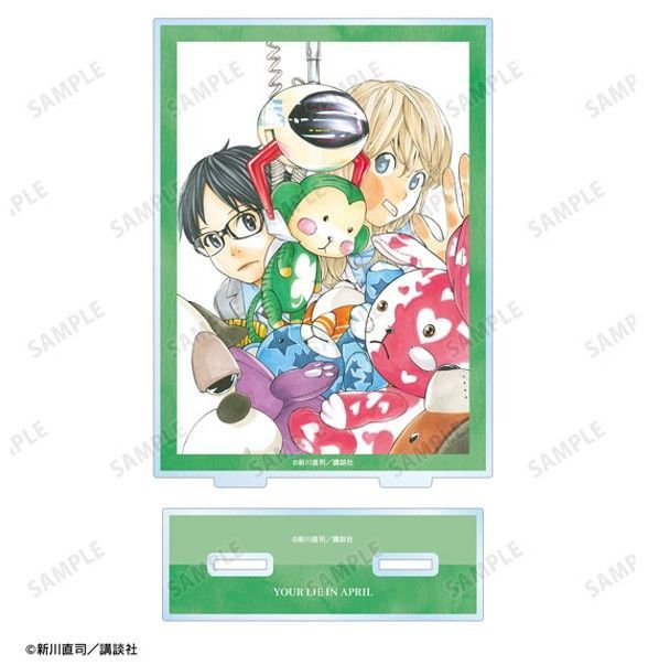 四月は君の嘘 カラーイラスト BIGアクリルスタンド ver.B 新品未開封品