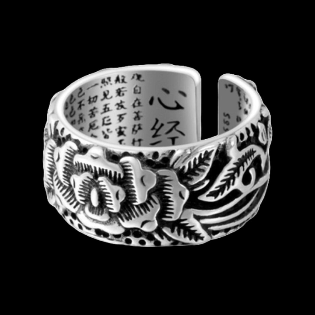 指輪 フラワーアクセサリー メンズ XOLO シグネット フラワー リング