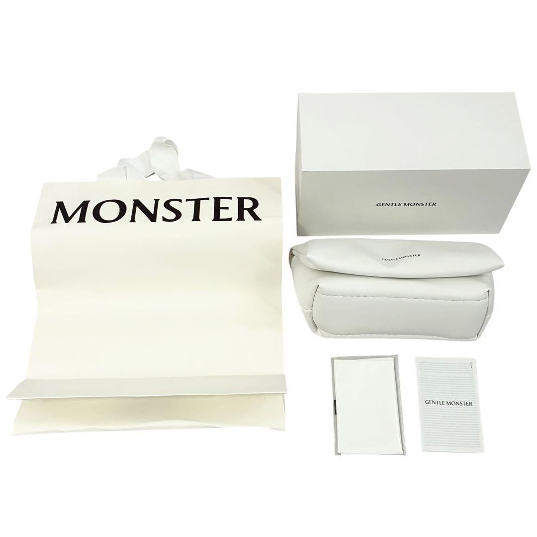 GENTLE MONSTER LA SOLA サングラス フラットレンズ 62□18-152 Col.01