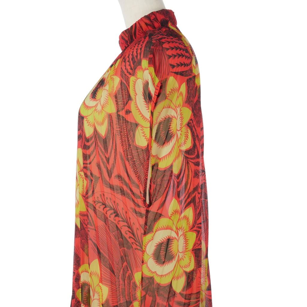ドリスヴァンノッテン DRIES VAN NOTEN 花柄 プリーツ ワンピース