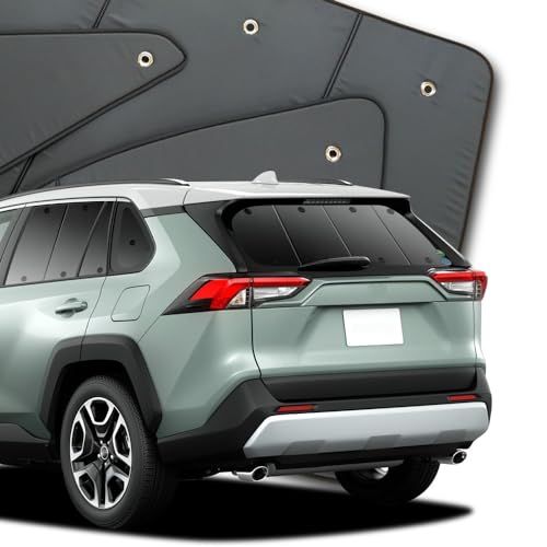 【10年使える品質へ】 趣味職人 プライバシー サンシェード 車 RAV4 50系 MXAA50 AXAH50 ハイブリッド リア 専用 カーテン 車中泊 グッズ 対応 『01s-a047-re』ts c73e00fa