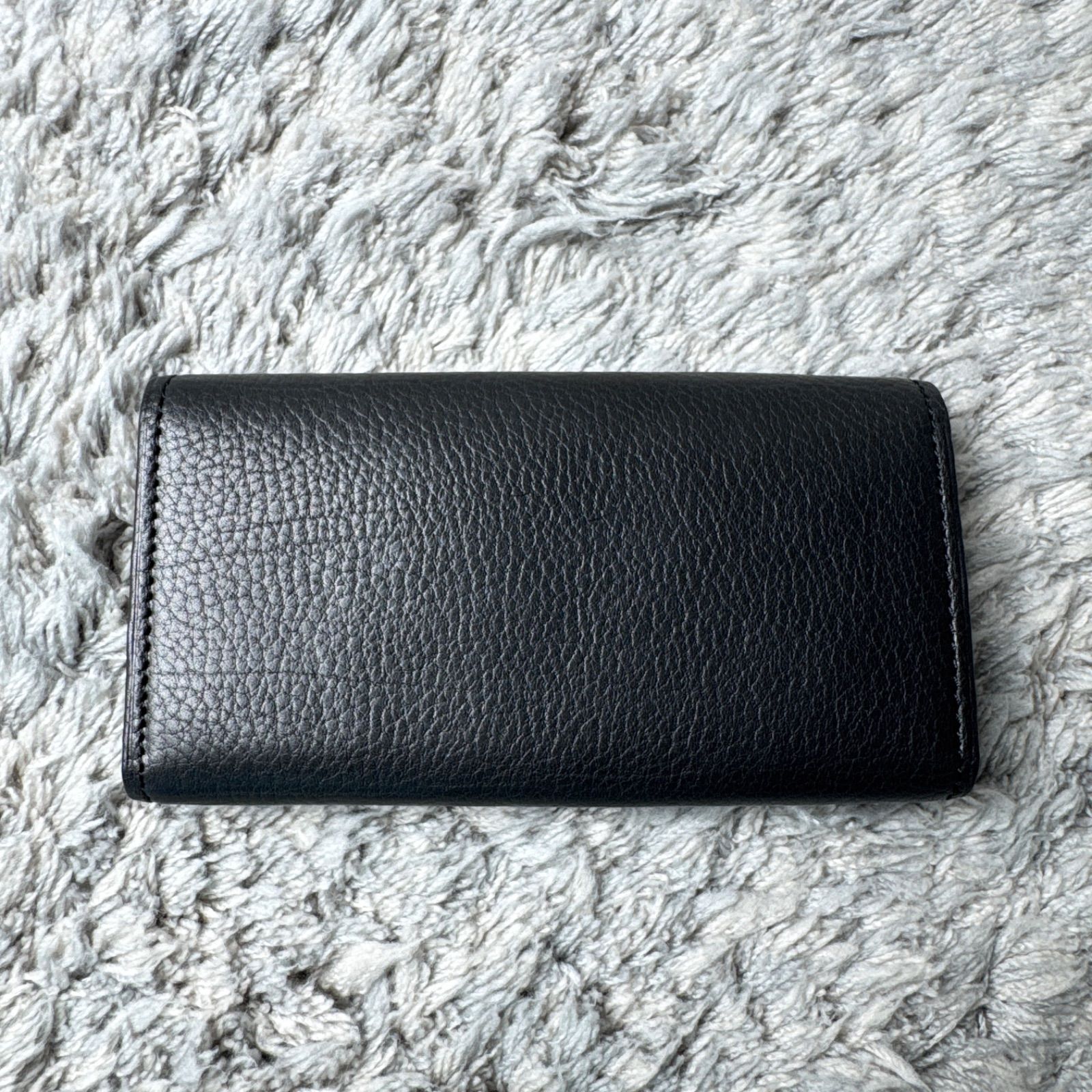 極美品】BURBERRY バーバリー キーケース レザー ブラック - メルカリ