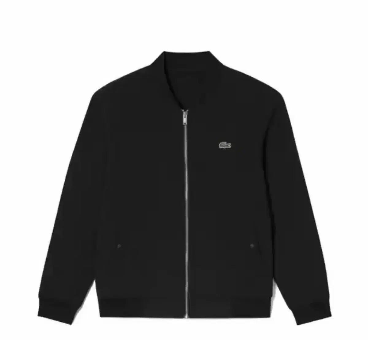 ラコステ ブラック ジップアップ ジャケット
