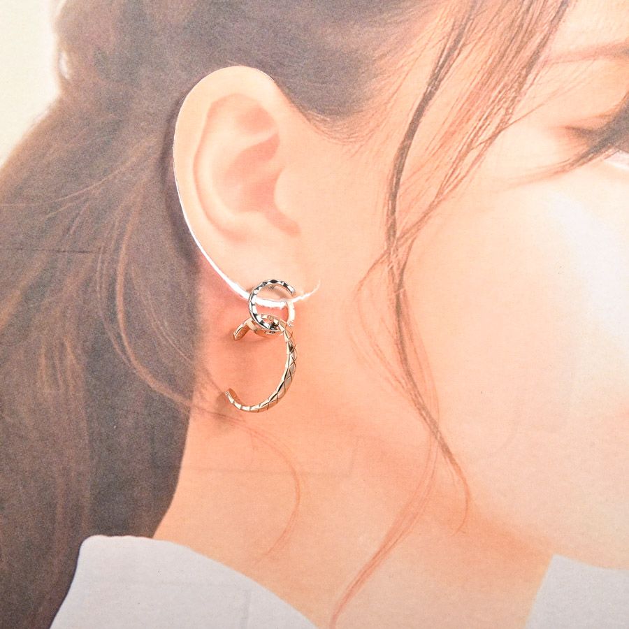 CHANEL ピアス 24P CHANEL シャネル ピアス ココクラッシュ J11974 - メルカリ