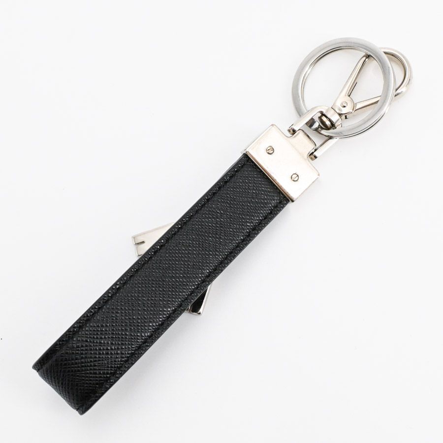 PRADA プラダ キーホルダー サフィアノレザーキーチェーン 2PP040