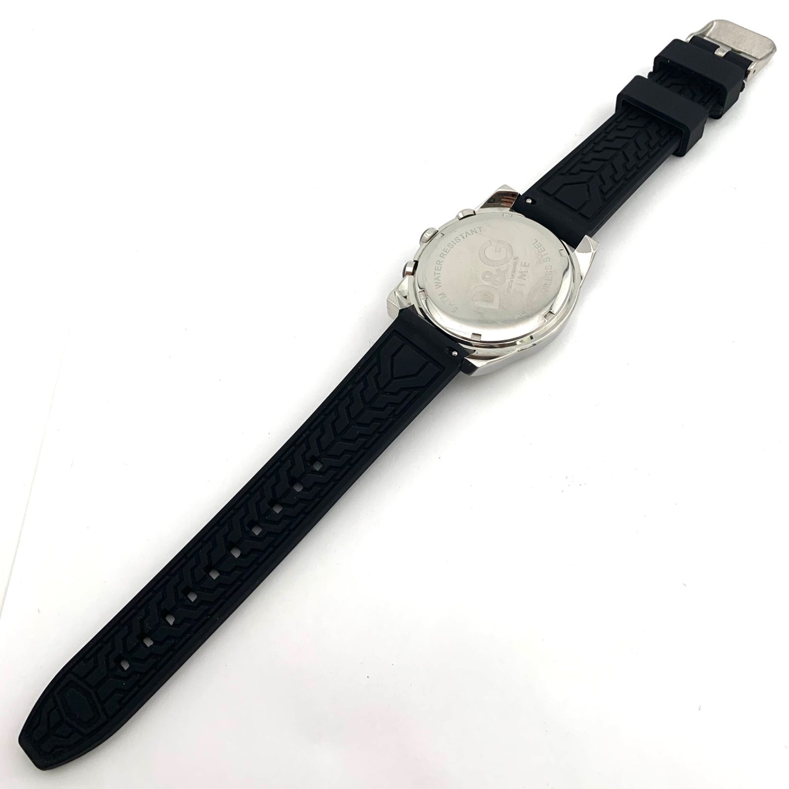 中古】D&G TIME クロノグラフ 腕時計 本体 ブラック - メルカリ