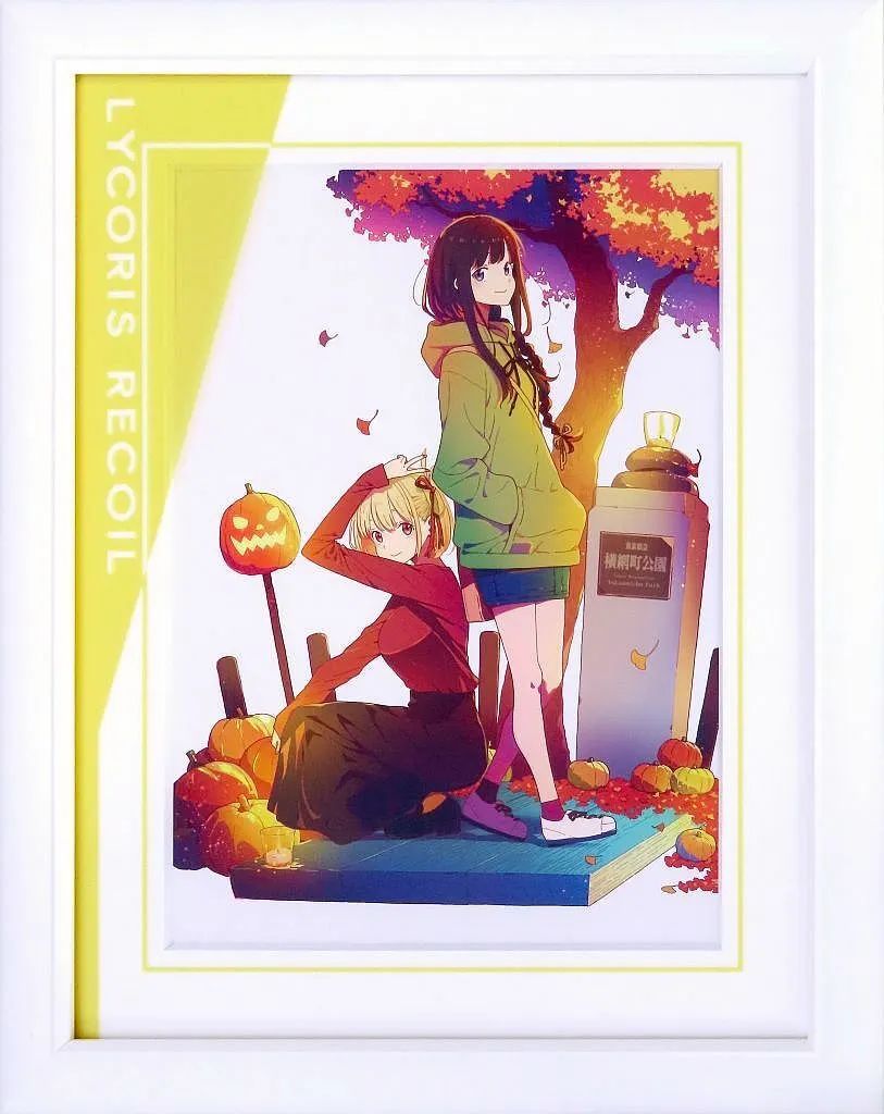 中古】原画イラストボード リコリス・リコイル パッケージビジュアル