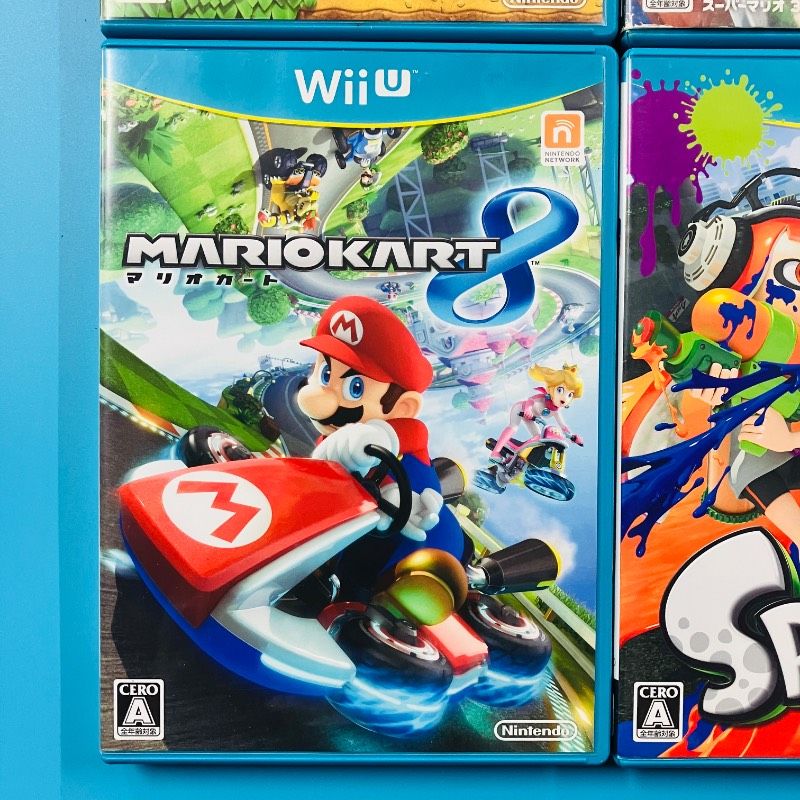 4点セット】WiiU New スーパーマリオブラザーズ U スーパーマリオ 3D