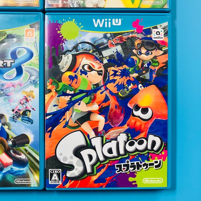 4点セット】WiiU New スーパーマリオブラザーズ U スーパーマリオ 3D