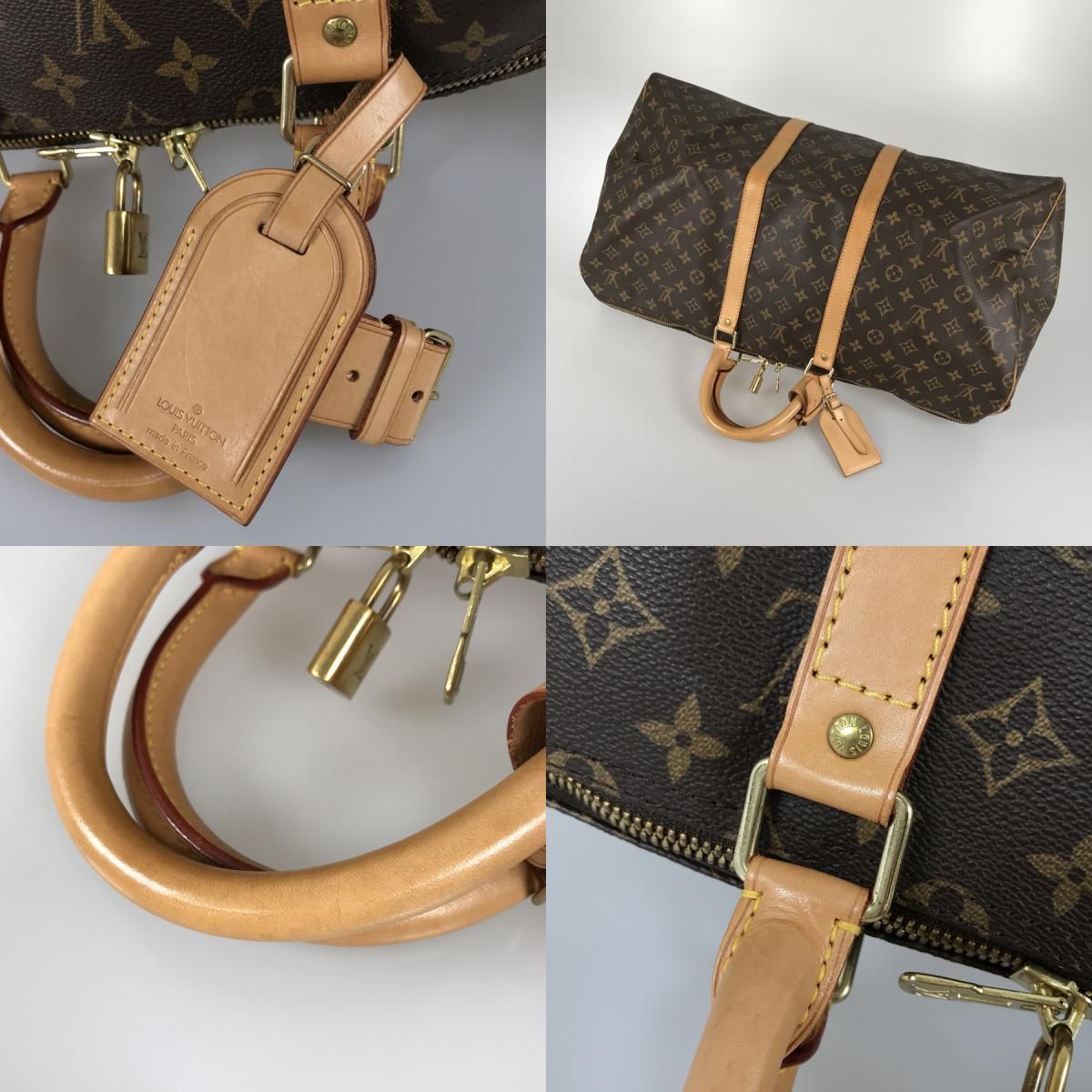 ルイ・ヴィトン LOUIS VUITTON モノグラム キーポル 55 M41424 PVC