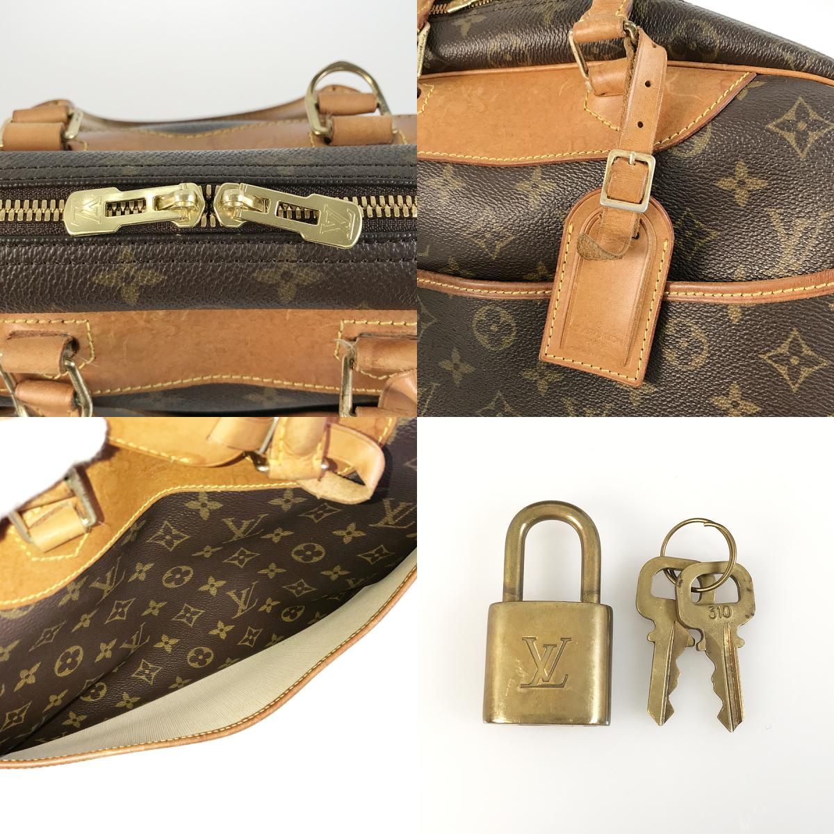 ルイ・ヴィトン LOUIS VUITTON モノグラム ドーヴィル M47270 PVC