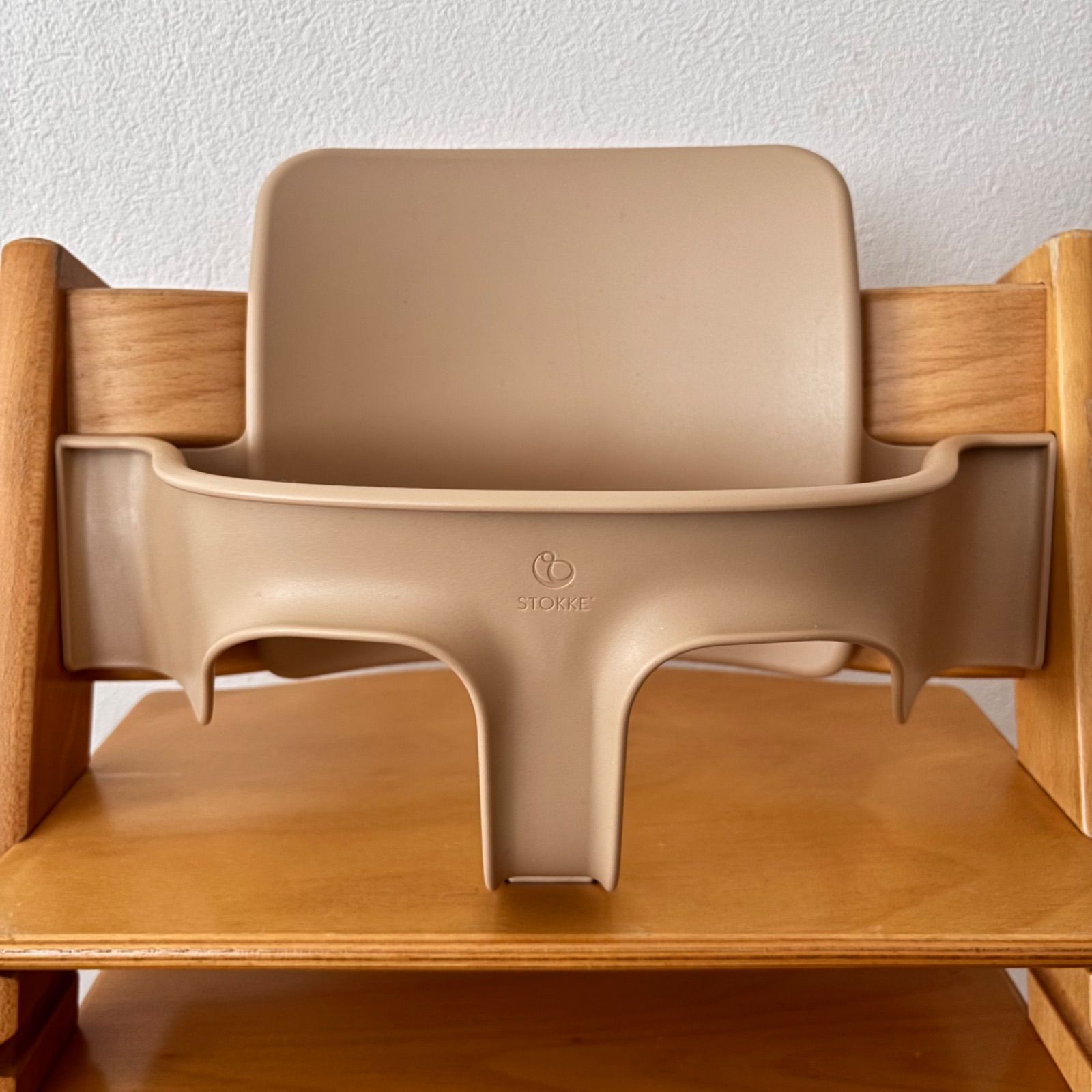ストッケ　トリップ トラップ　STOKKE中古　ベビーチェア ストッケ トリップ トラップ ナチュラル S/N.5 ベビーチェア+ベビー