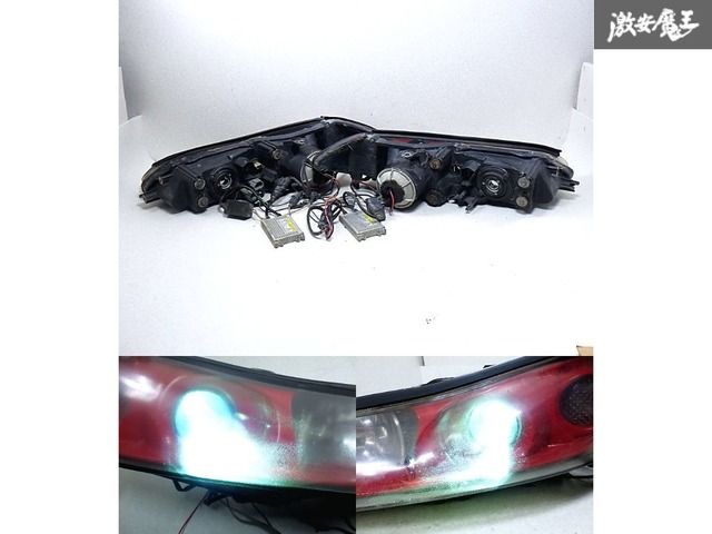点灯OK】日産 純正加工 S15 シルビア HID キセノン ヘッドライト