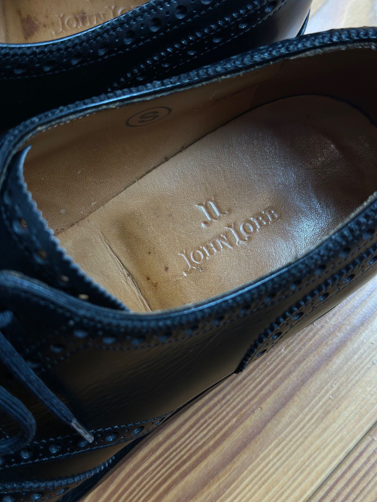 90's】25.0-25.5cm JOHN LOBB DARBY ジョンロブ ダービー 革靴 - メルカリ