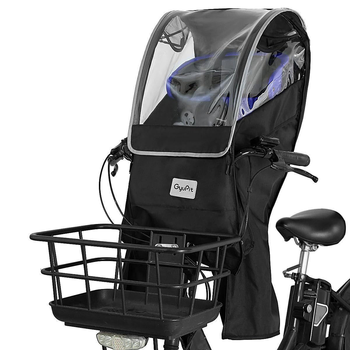 パナソニック電動アシスト自転車12A チャイルドシート付　未開封レインカバー付 フロントチャイルドシート 自転車カバー 子供乗せ Panasonic