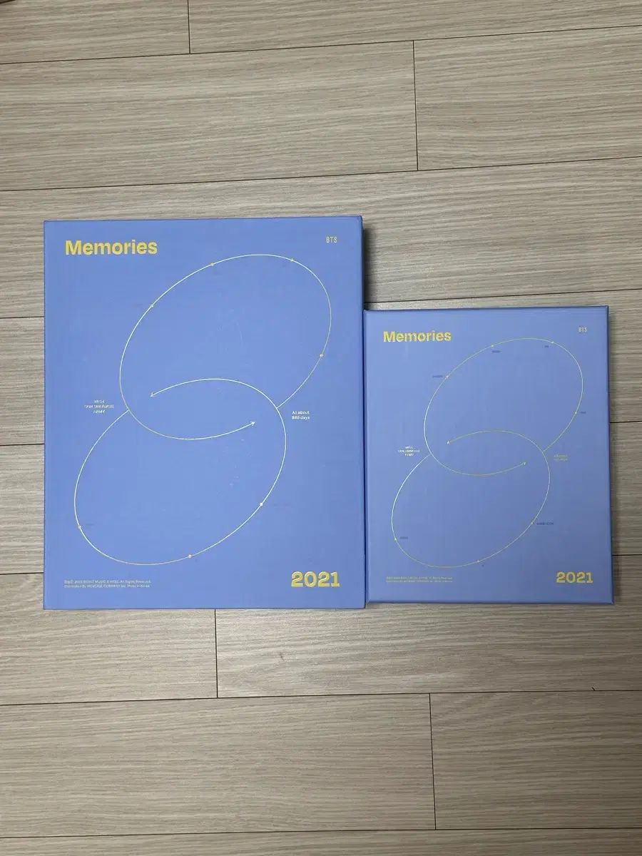 BTS 21 メモリーズ DVD+ブルーレイ まとめ (トレカなし) - メルカリ