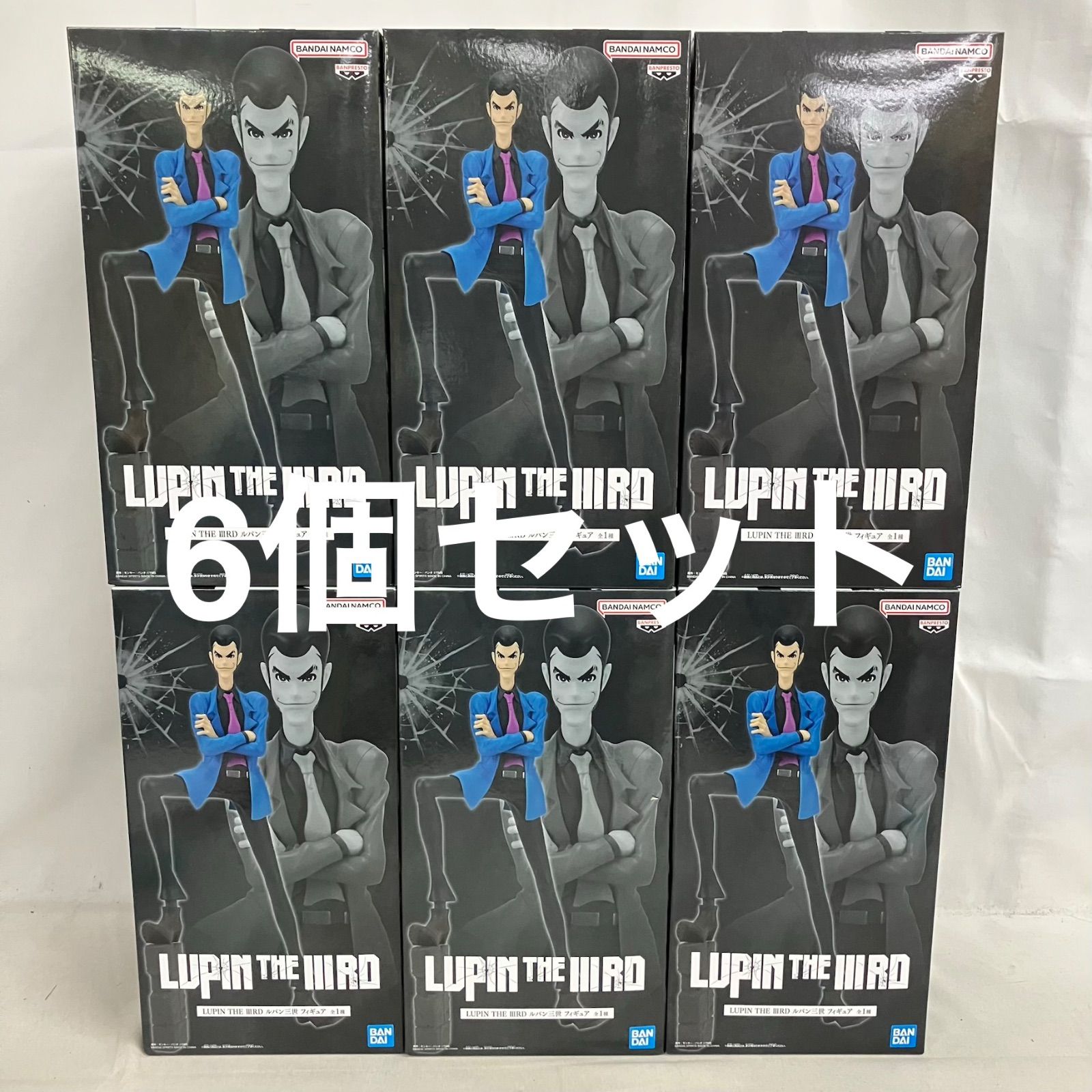 未開封 LUPIN THE ⅢRD ルパン三世 フィギュア 6個セット SF7369 c101