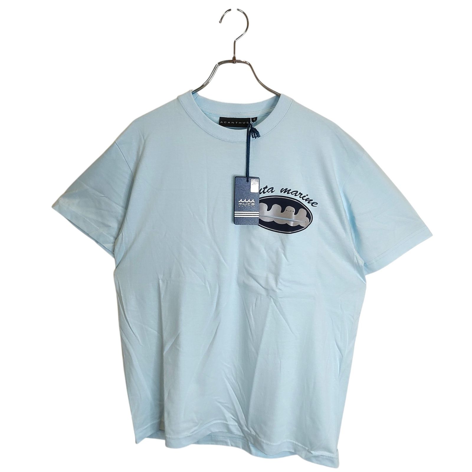 muta MARINE ムータ マリン Circle Logo Trimming Pocket Tee サークル