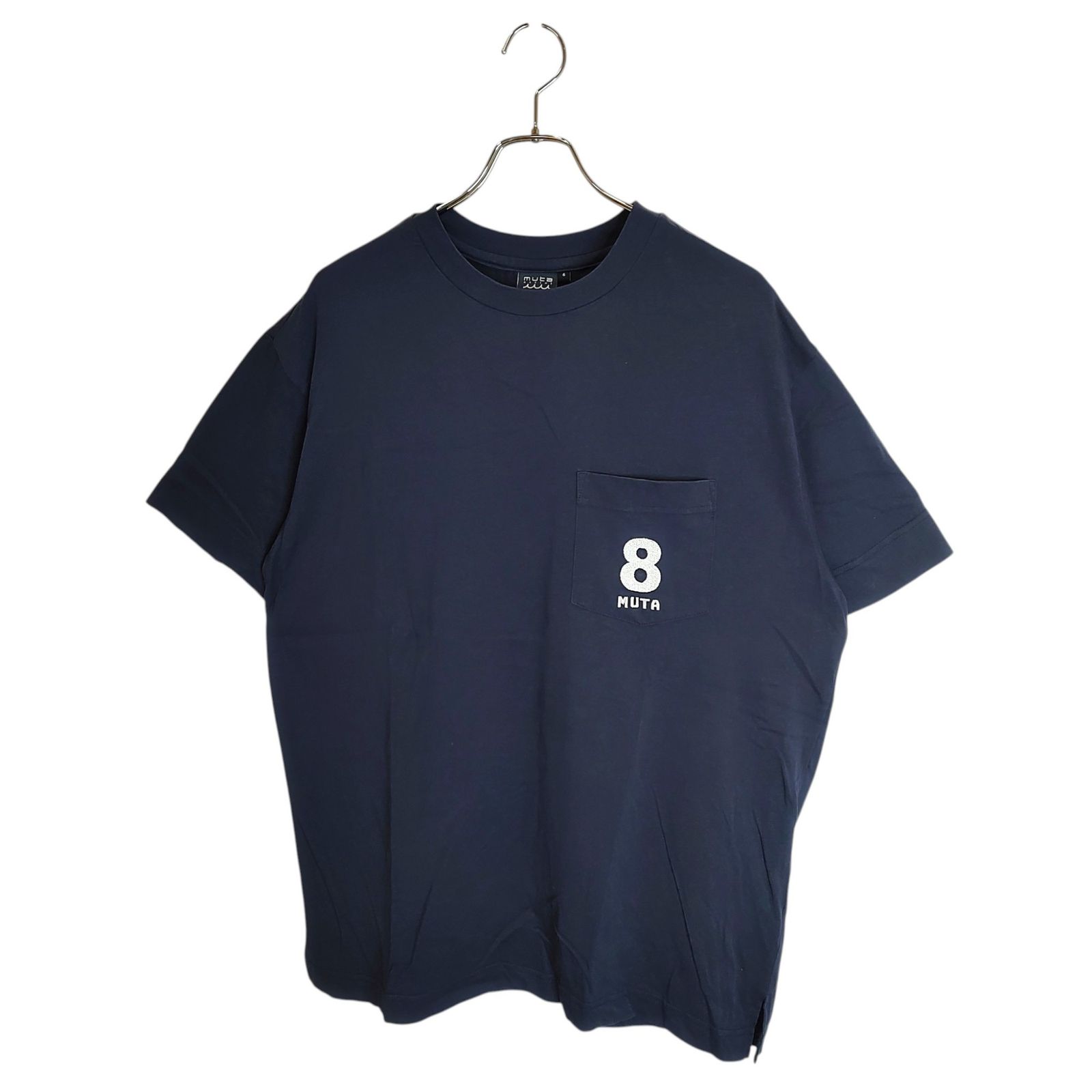 muta MARINE ムータ マリン Cotton Short-Sleeve T-Shirt ポケット付き