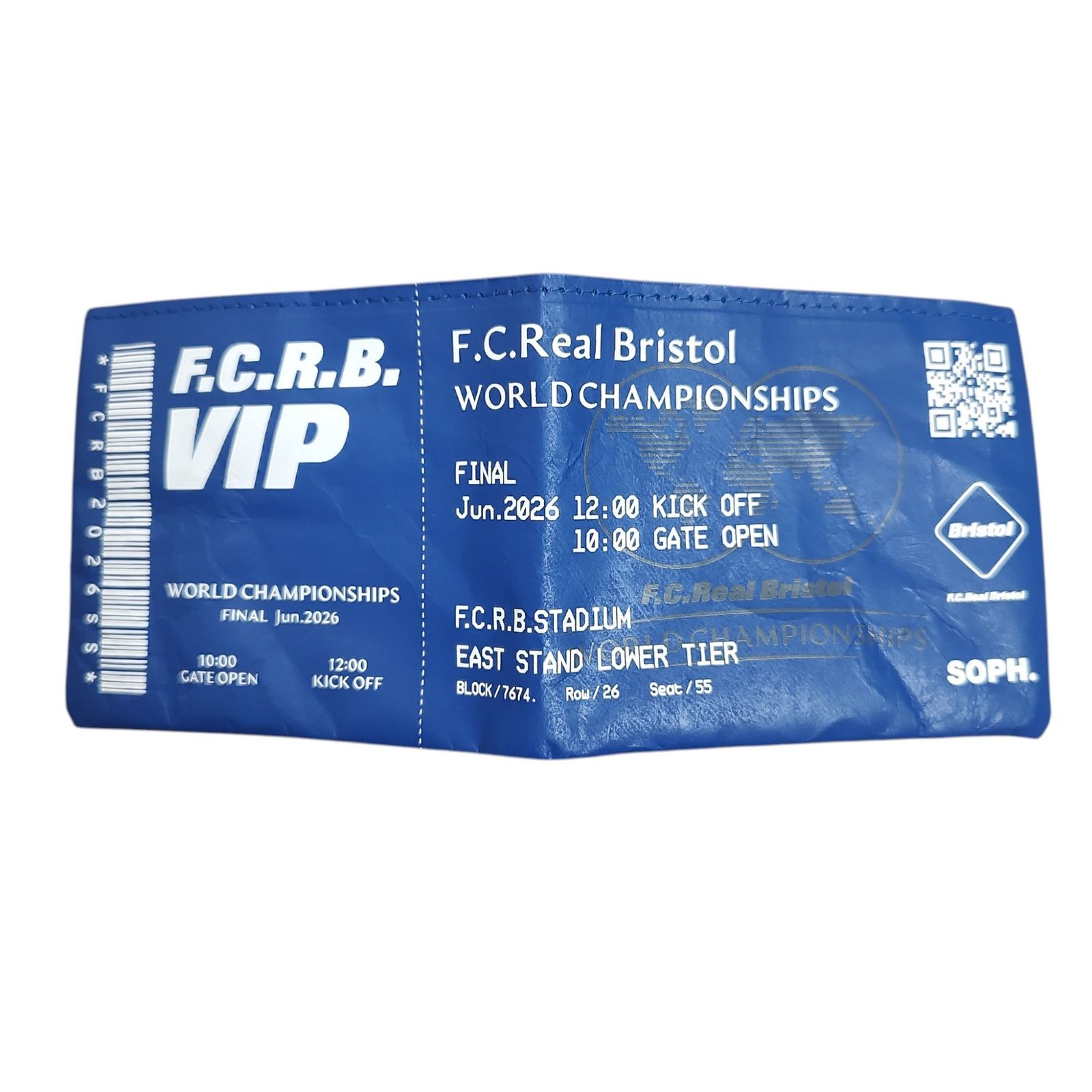 F.C.Real Bristol エフシーレアルブリストル TICKET MINI WALLET VA