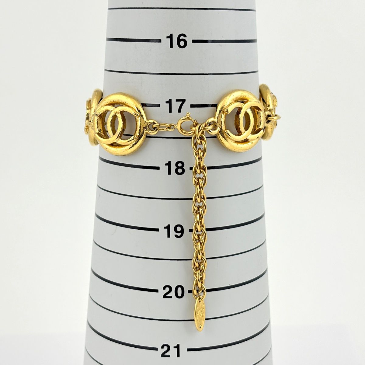 シャネル CHANEL ココマーク ブレスレット GP ゴールド レディース