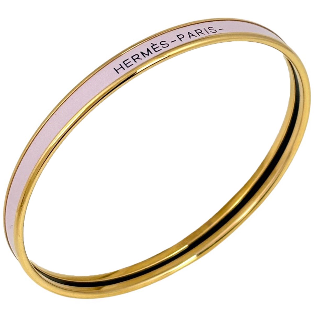 エルメス HERMES ユニ エナメルブレスレット エクストラファン 