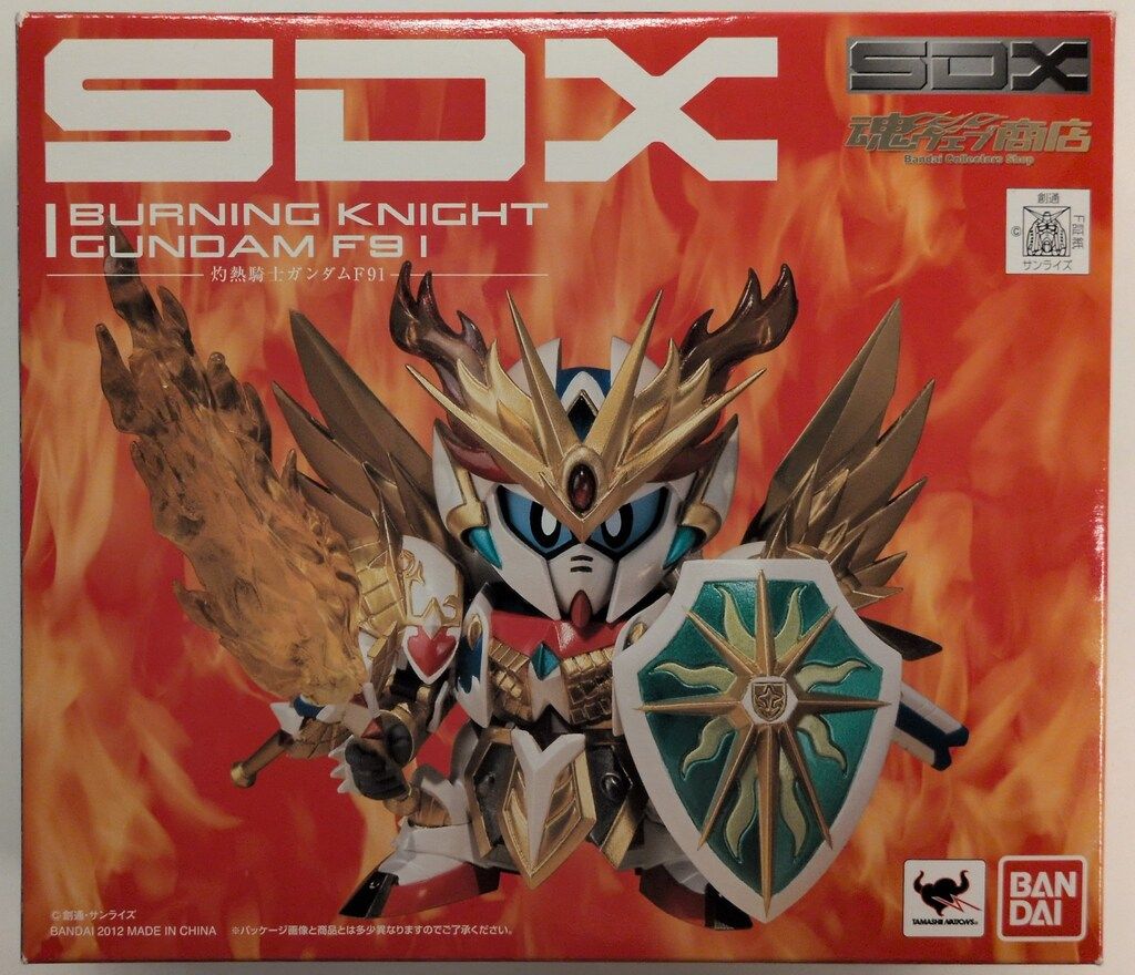 バンダイ SDX SDガンダム外伝 円卓の騎士 灼熱騎士F91 - メルカリ