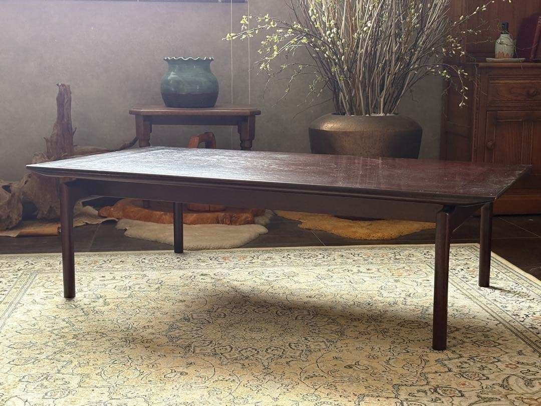 カンディハウス　ローテーブル　センターテーブル　ヴィンテージ　国産家具　IZZ カンディハウス ローテーブル センターテーブル ヴィンテージ 国産家具