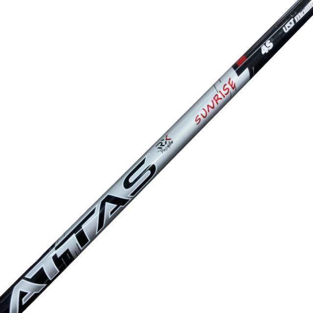 【中古】 プロギアスリーブ付き(RS JUST22系) マミヤドライバー用 シャフト ATTAS RX SUNRISE RED 4 (フレックスS)Aランク ゴルフクラブ
