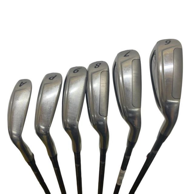中古】 つるや AXEL GF 8S アイアンセット IR GF VANQUISH(アイアン