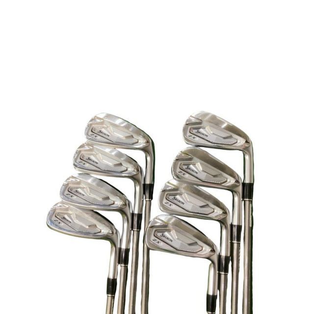 中古】 ダンロップ SRIXON ZX5 Mk II 8S アイアンセット IR SteelFiber