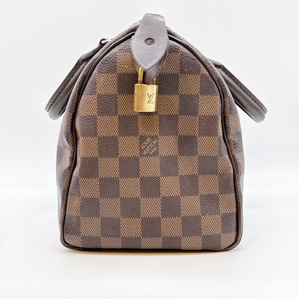 ルイヴィトン ダミエ・エベヌ スピーディ25 ハンドバッグ ミニボストン