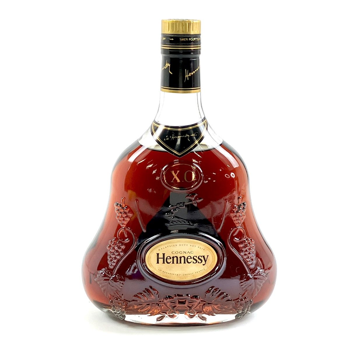 ヘネシー Hennessy XO 金キャップ クリアボトル 700ml ブランデー