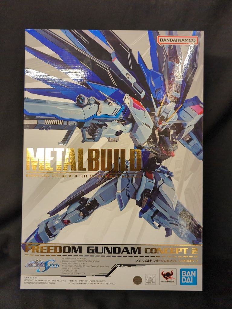 BANDAI SPIRITS METAL BUILD 機動戦士ガンダムSEED フリーダムガンダム CONCEPT 2