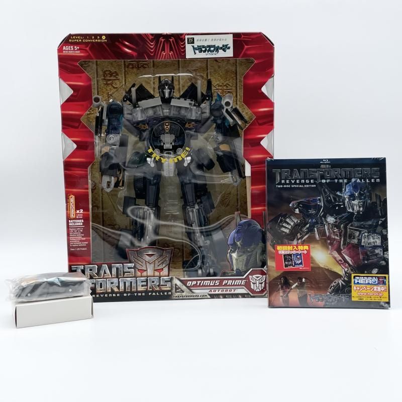 中古】開封 限定版 オプティマスプライム ブラックバージョン Blu-ray