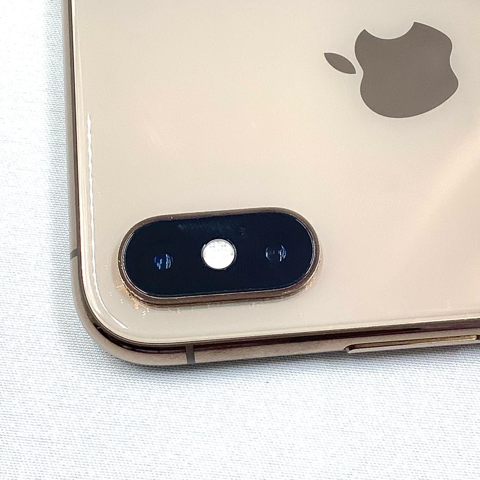 iPhone XS 64GB ゴールド docomo 白ロム - メルカリ