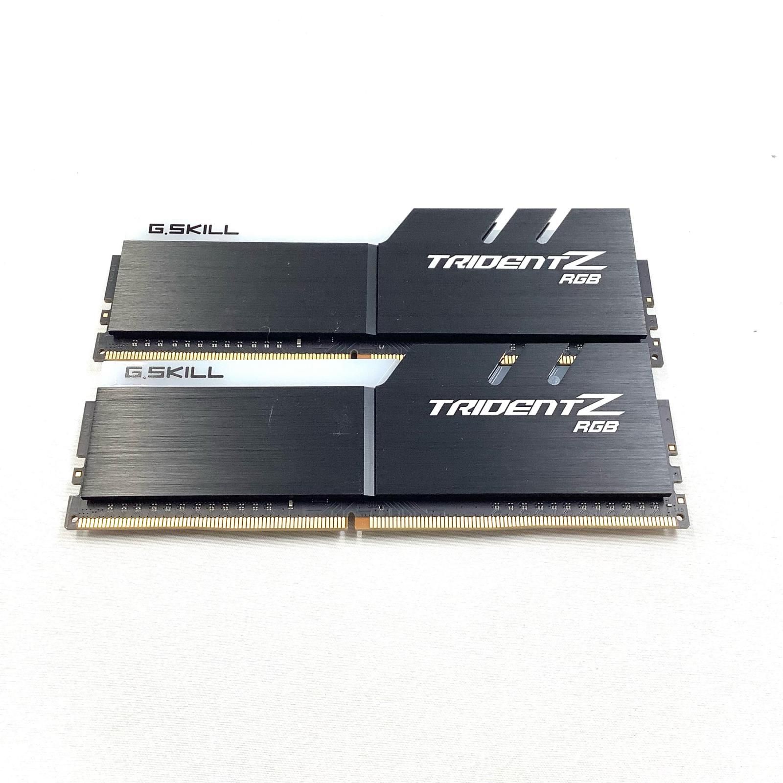 G.Skill DDR4メモリ 2666MHz 8GBx2枚セット G.Skill DDR4 8GBx2 PC4-21300 美品 - メルカリ