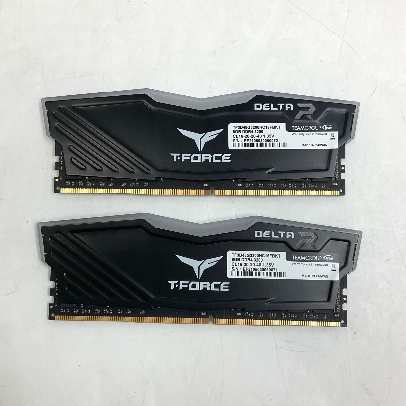 DDR4 TEAMGROUP 2枚組 3200MHz 8GB ddr4 16GB - メモリ team ELITE