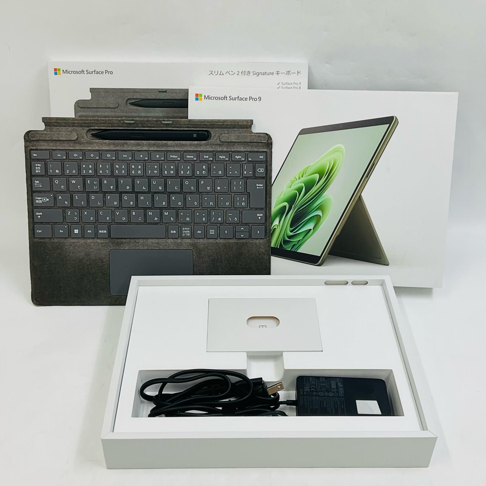 美品 Surface Pro 9 i7 16GB SSD256GB キーボード付 - メルカリ