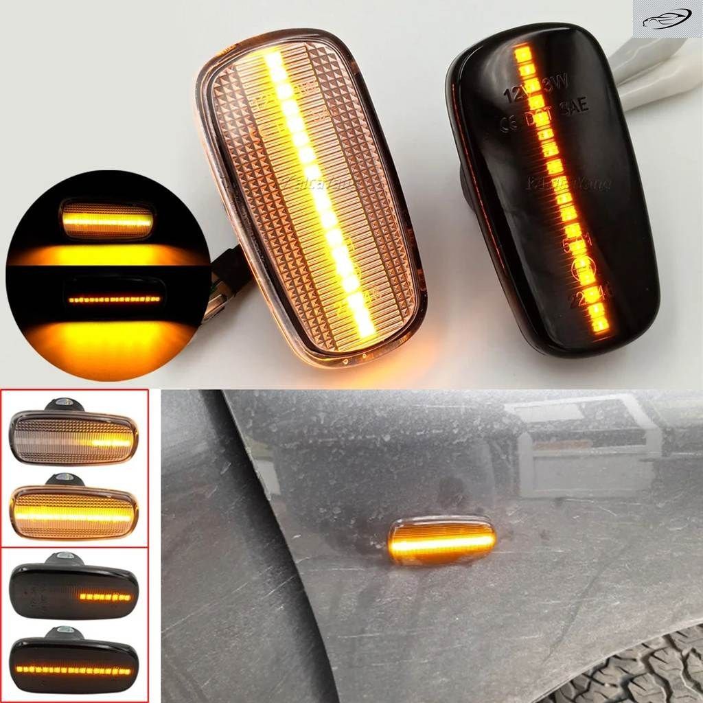 トヨタ ランドクルーザー プリウス クルーガー ウィッシュ アルテッツァ アイシス レクサス IS 200 300 LED ダイナミック サイドマーカー 