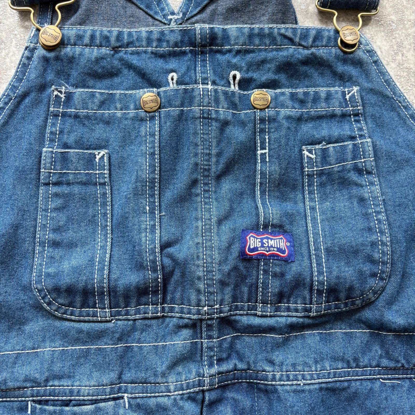 BIG SMITH デニム オーバーオール W40 ビッグスミス ジーンズ