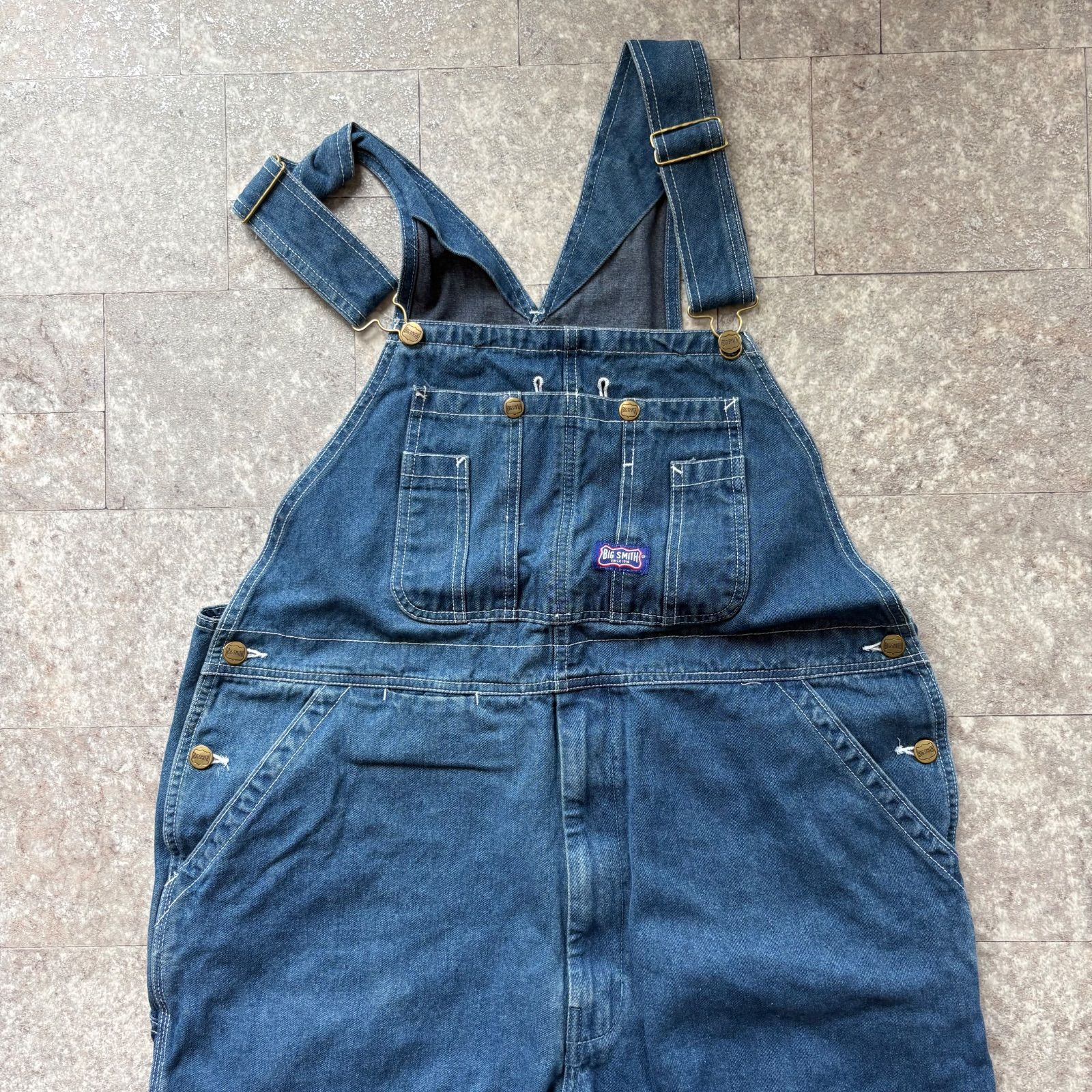BIG SMITH デニム オーバーオール W40 ビッグスミス ジーンズ