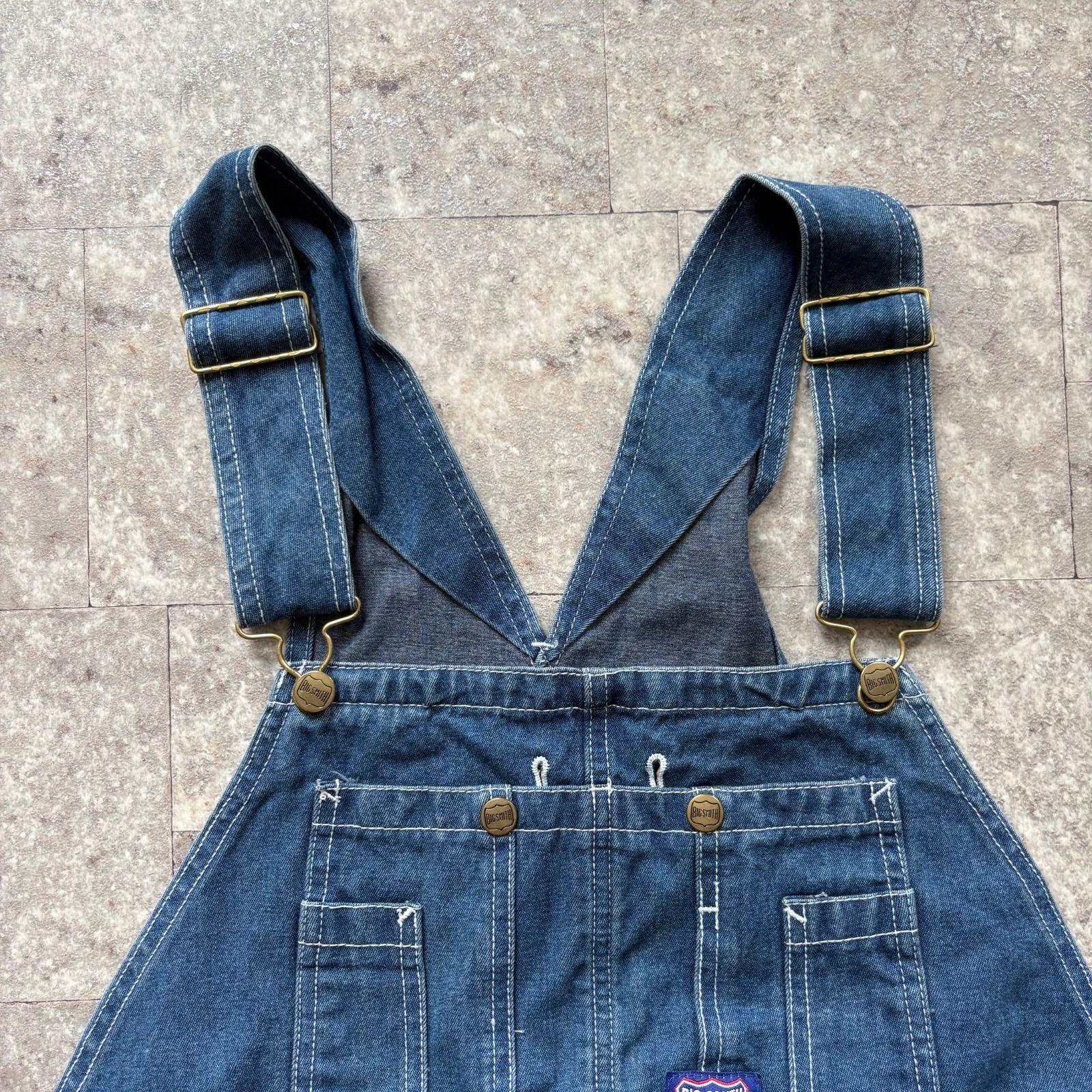 BIG SMITH デニム オーバーオール W40 ビッグスミス ジーンズ