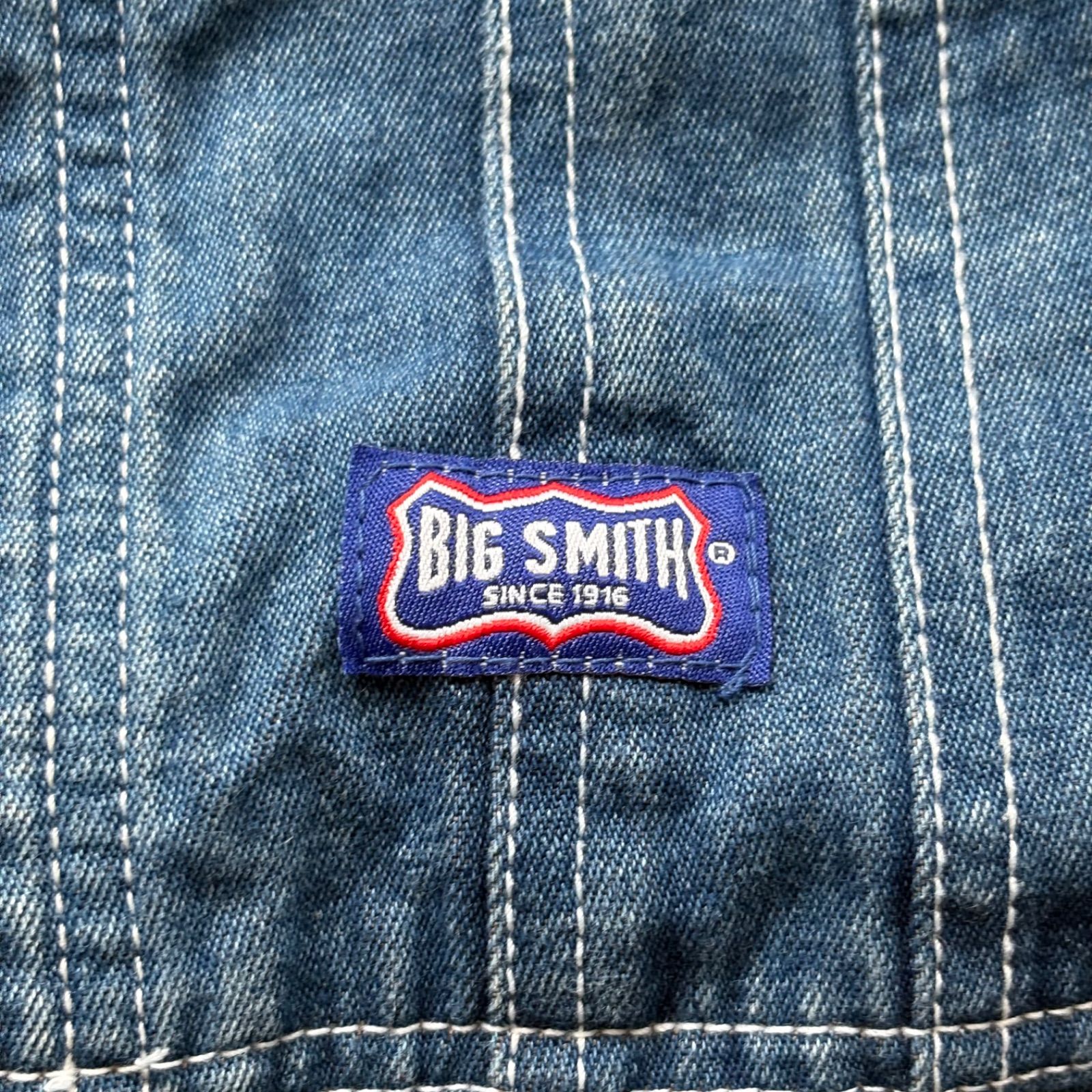 BIG SMITH デニム オーバーオール W40 ビッグスミス ジーンズ