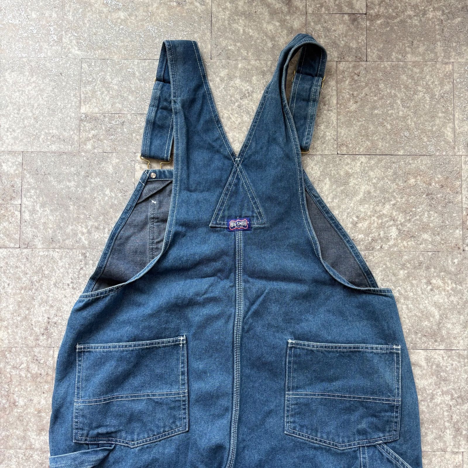 BIG SMITH デニム オーバーオール W40 ビッグスミス ジーンズ