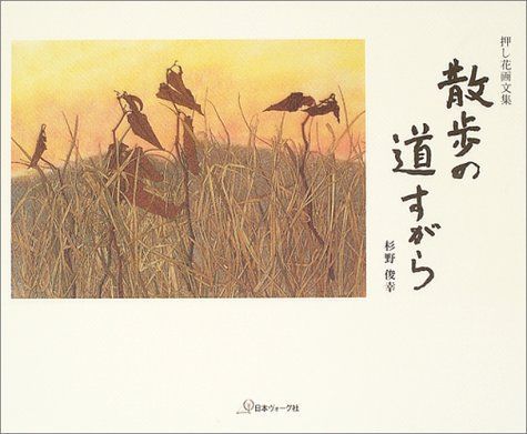 散歩の道すがら: 押し花画文集