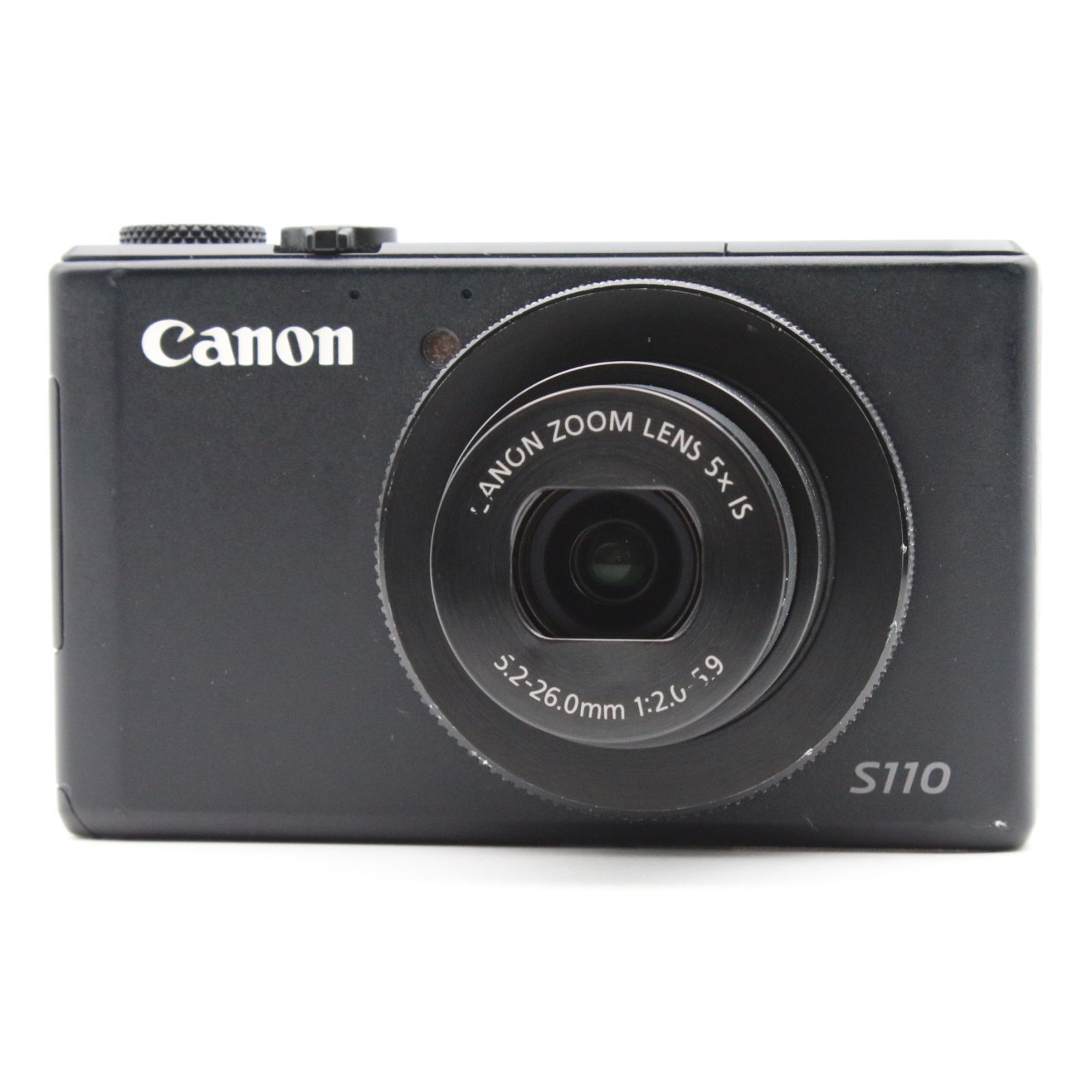 美品】 Canon PowerShot S110 ブラック コンパクトデジタルカメラ