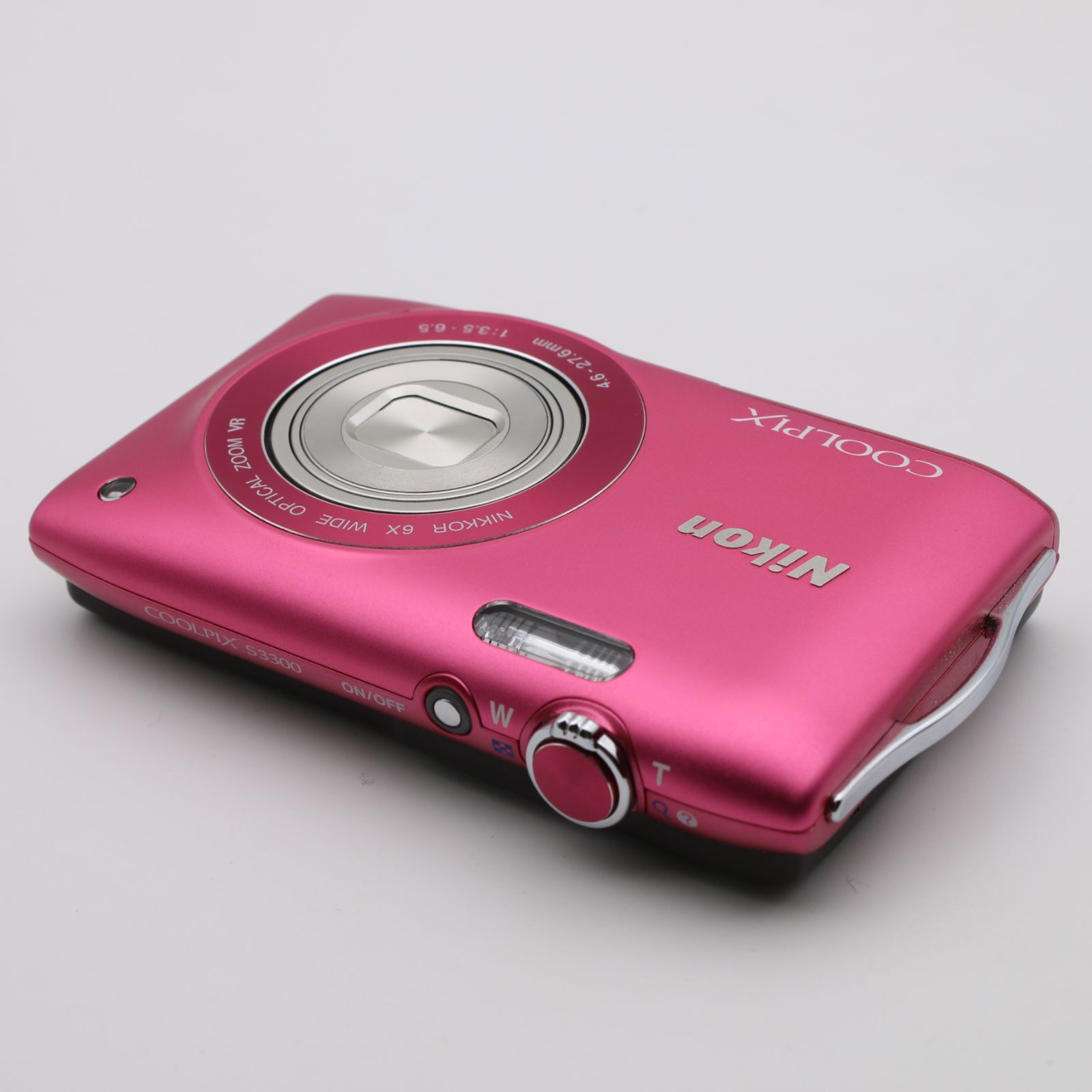 ほぼ新品】 Nikon COOLPIX S3300 ピンク デジタルカメラ #094VV06180