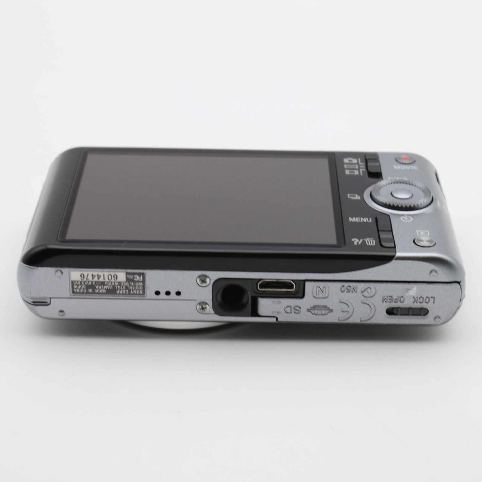極上品】 SONY Cyber-Shot DSC-WX100 シルバー 1820万画素 光学10倍